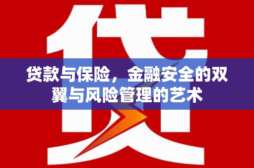芦竹贷款与保险，金融安全的双翼与风险管理的艺术