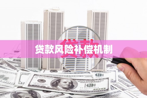 芦竹贷款风险补偿机制