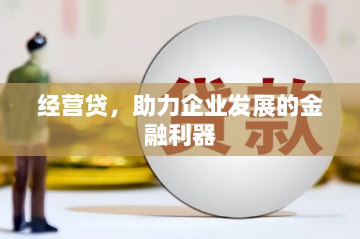 芦竹经营贷，助力企业发展的金融利器