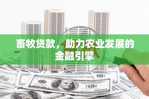 芦竹畜牧贷款，助力农业发展的金融引擎