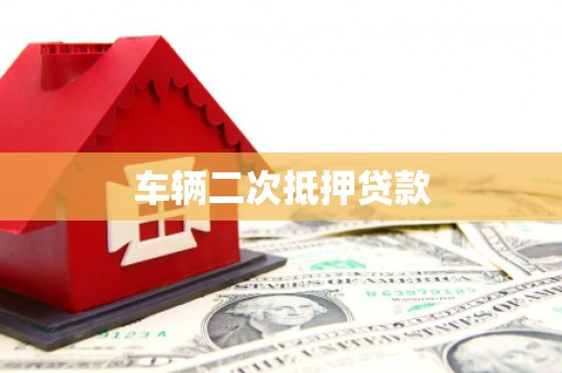 芦竹车辆二次抵押贷款