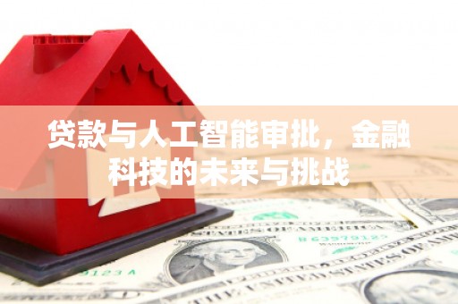 芦竹贷款与人工智能审批，金融科技的未来与挑战