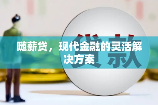 芦竹随薪贷，现代金融的灵活解决方案