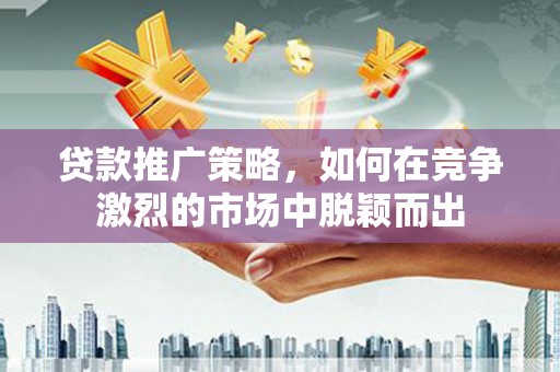 芦竹贷款推广策略，如何在竞争激烈的市场中脱颖而出