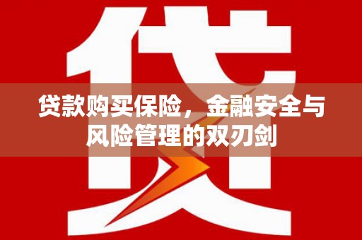 芦竹贷款购买保险，金融安全与风险管理的双刃剑