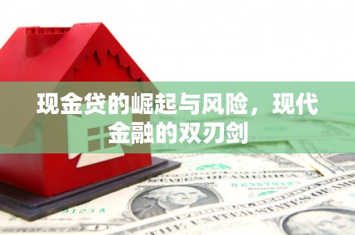 芦竹现金贷的崛起与风险，现代金融的双刃剑