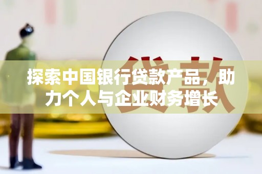 芦竹探索中国银行贷款产品，助力个人与企业财务增长