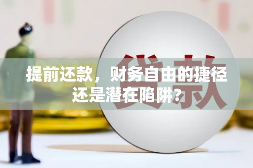 芦竹提前还款，财务自由的捷径还是潜在陷阱？