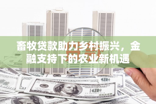 芦竹畜牧贷款助力乡村振兴，金融支持下的农业新机遇
