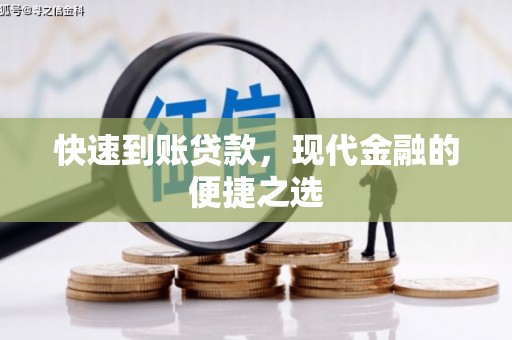 芦竹快速到账贷款，现代金融的便捷之选