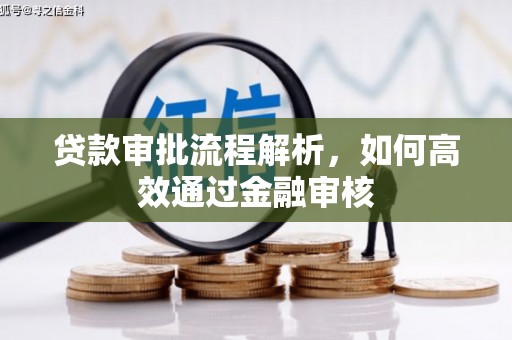 芦竹贷款审批流程解析，如何高效通过金融审核