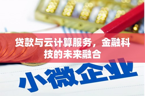 芦竹贷款与云计算服务，金融科技的未来融合