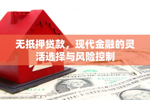 芦竹无抵押贷款，现代金融的灵活选择与风险控制