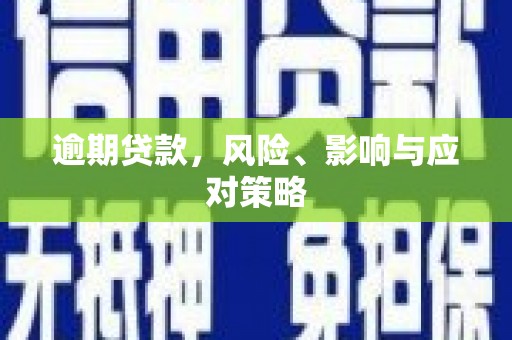 芦竹逾期贷款，风险、影响与应对策略
