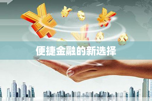 芦竹便捷金融的新选择