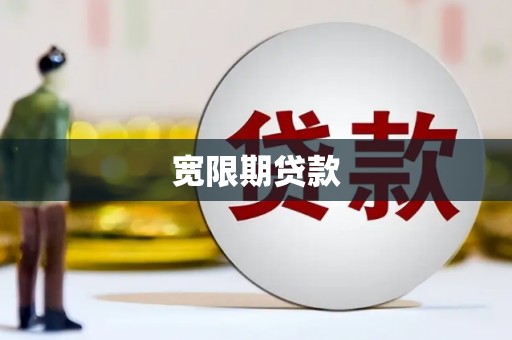 芦竹宽限期贷款