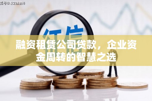 芦竹融资租赁公司贷款，企业资金周转的智慧之选
