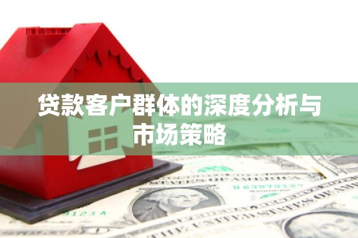 芦竹贷款客户群体的深度分析与市场策略