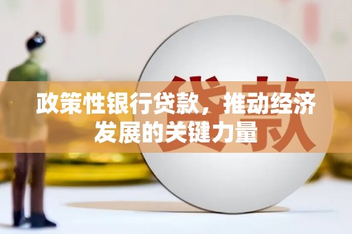 芦竹政策性银行贷款，推动经济发展的关键力量