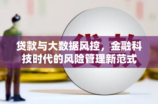 芦竹贷款与大数据风控，金融科技时代的风险管理新范式