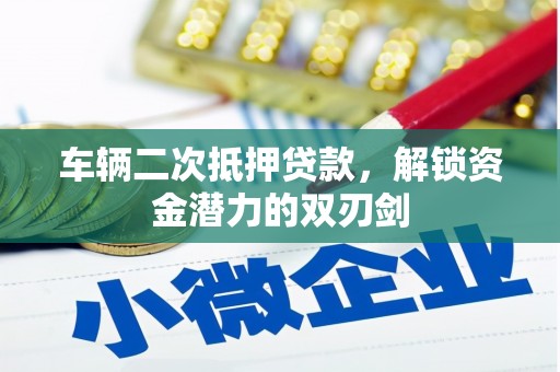 芦竹车辆二次抵押贷款，解锁资金潜力的双刃剑