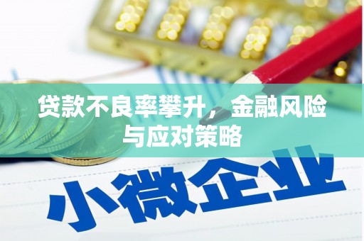 芦竹贷款不良率攀升，金融风险与应对策略