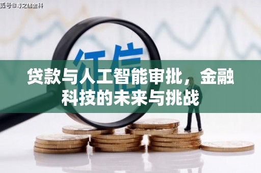 芦竹贷款与人工智能审批，金融科技的未来与挑战