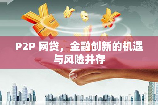 芦竹P2P 网贷，金融创新的机遇与风险并存