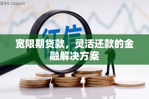 芦竹宽限期贷款，灵活还款的金融解决方案