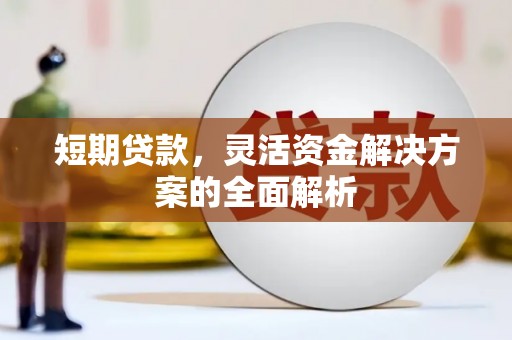 芦竹短期贷款，灵活资金解决方案的全面解析