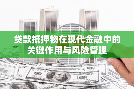 芦竹贷款抵押物在现代金融中的关键作用与风险管理