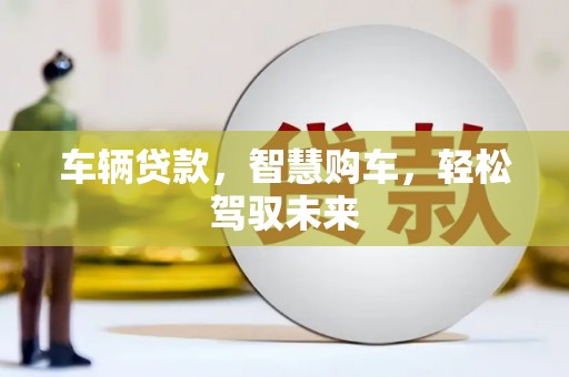 芦竹车辆贷款，智慧购车，轻松驾驭未来