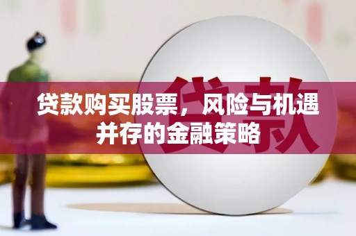 芦竹贷款购买股票，风险与机遇并存的金融策略