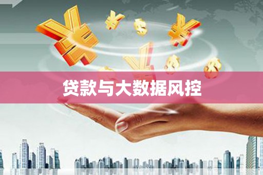 芦竹贷款与大数据风控