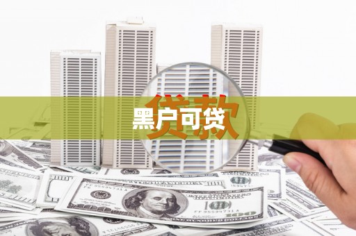 芦竹黑户可贷