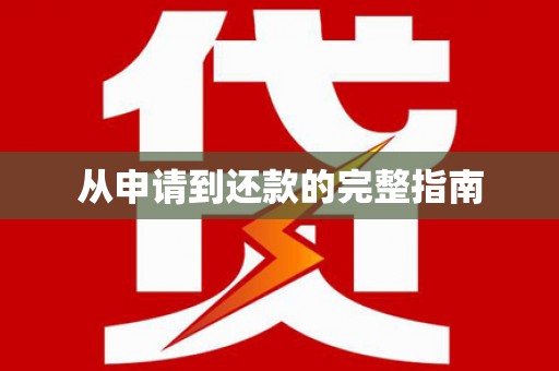芦竹从申请到还款的完整指南
