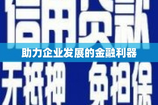 芦竹助力企业发展的金融利器