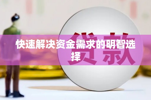 芦竹快速解决资金需求的明智选择