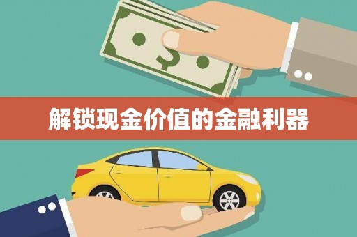 芦竹解锁现金价值的金融利器