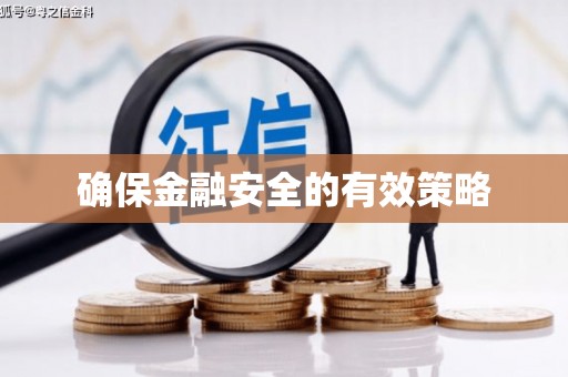 芦竹确保金融安全的有效策略