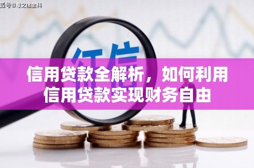 芦竹信用贷款全解析，如何利用信用贷款实现财务自由